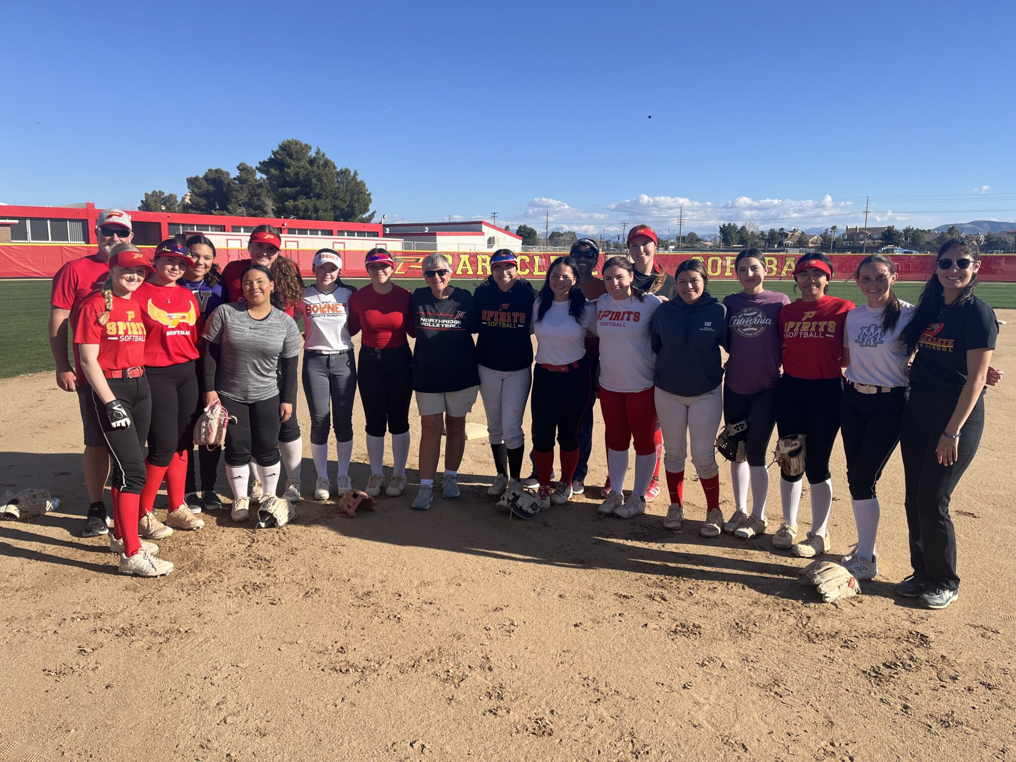 Softball Paraclete High School
